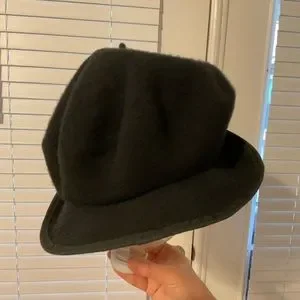 Accessories | Jean Charles Brosseau Wool Beret Hat Cap Black 